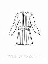 Coloring Pages Fashion Clothes Dress Barbie Color Getcolorings Print Printable Popular sketch template