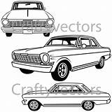 Chevy Vectorified sketch template