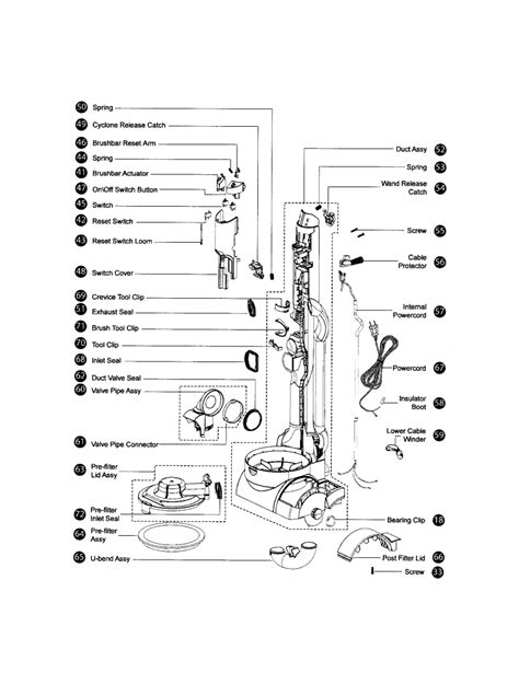dyson vacuum cleaner repair parts schematics diagrams reviewmotorsco