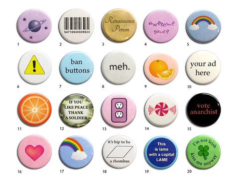 mini button  designs  pin badges   etsy