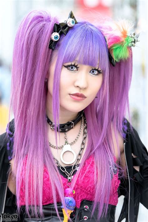 visual kei fans in harajuku w sex pot revenge fernopaa strange freak and colorful hair
