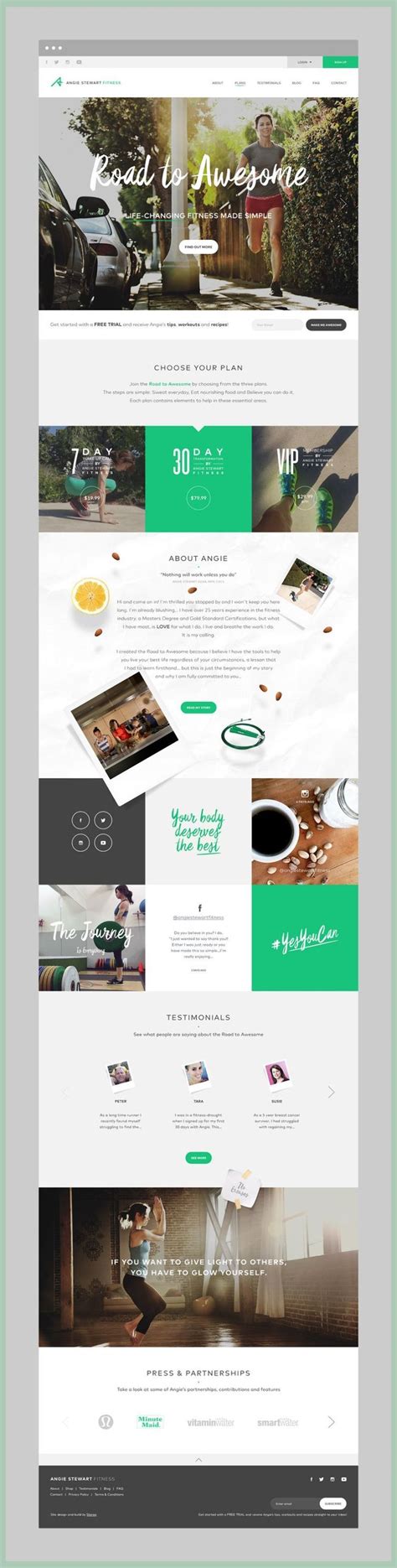 collection      website layout examples  concepts