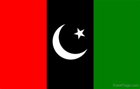 pakistan peoples party flag rankflagscom collection  flags