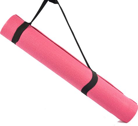 bolcom yoga mat roze fitnessmat yogamat      cm