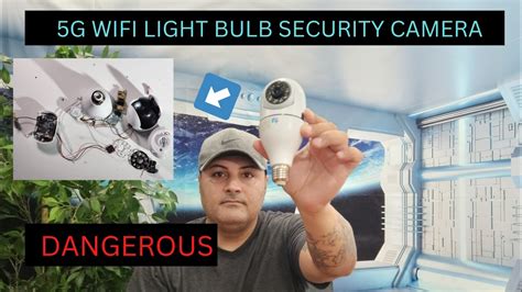 wifi light bulb security camera whts  youtube