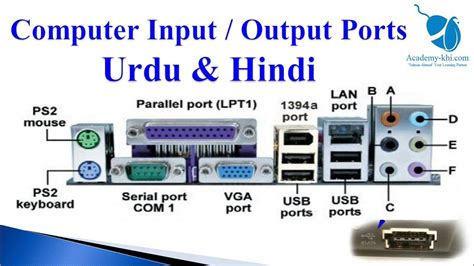 Computer I O Ports Explanation In Urdu And Hindi Youtube Port Hot Sex
