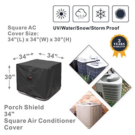 porch shield air conditioner covers for outside units waterproof 600d