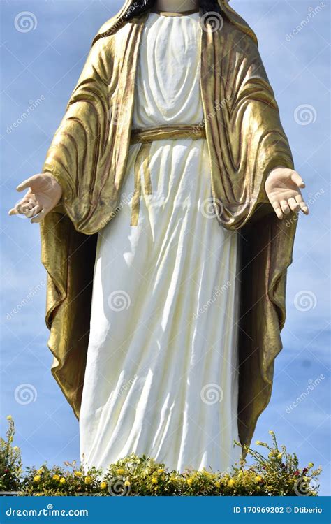 religious statue  biblical figure stock photo image