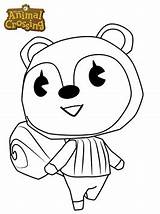 Crossing Animal Poppy Coloring Pages Fun Kids sketch template
