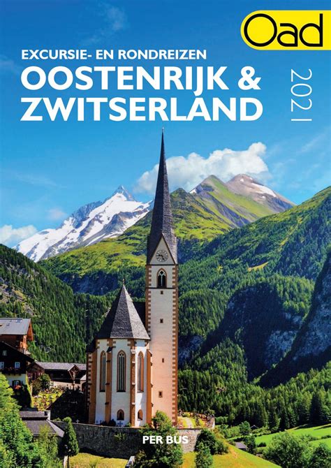 aanbod oostenrijk zwitserland reizen   oad official issuu