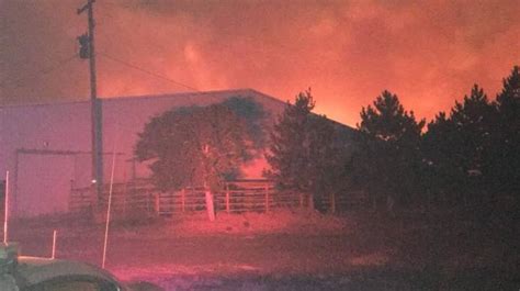 Fire Forces Evacuations Near Gorge Town Of Rufus Katu