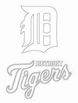 Detroit Tigers Coloring Pages Logo Mlb Printable Baseball Drawing Sport Print Color Skyline Clip Google Sheets Search Library Clipart Getdrawings sketch template