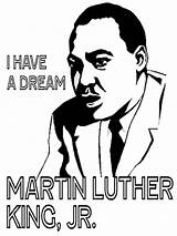 Coloring Luther Martin King Jr Pages Kids Mlk Dream History Printable Color Sheet Worksheets Print Month Dr Quotes Printables Preschool sketch template
