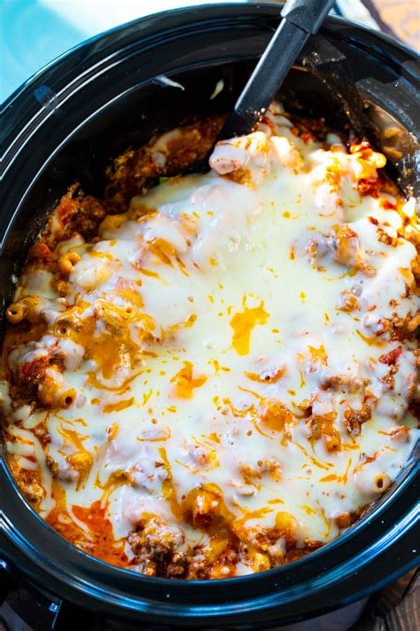 crock pot homestyle ground beef casserole   types  cheese