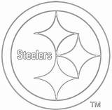 Steelers Logo Printable Logos Nfl Team Pittsburgh Football Coloring Drawing Pages Sports Clipart Silhouette Clip Stencil Names Kids Template String sketch template