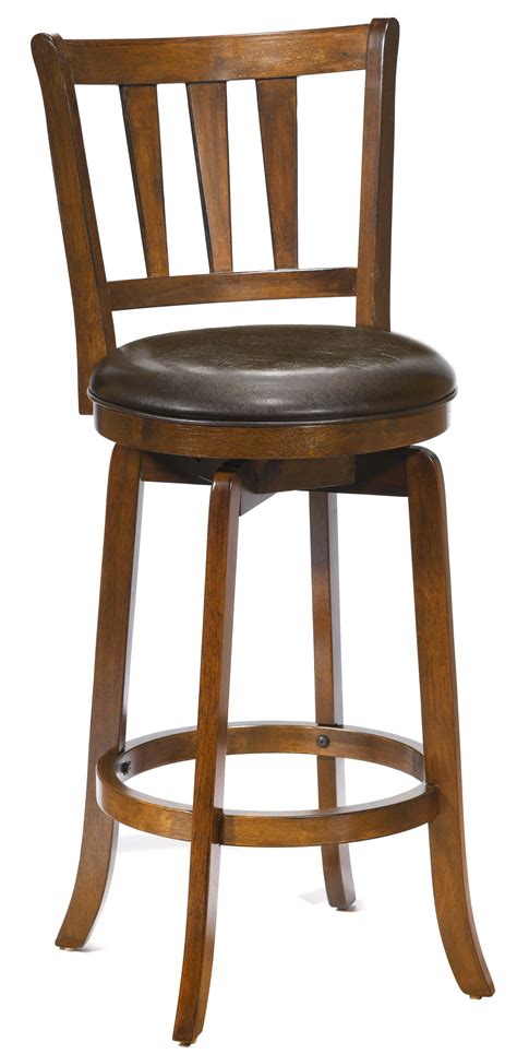 hillsdale wood stools    counter height presque isle swivel