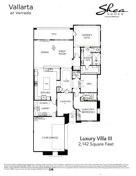 shea homes floor plans arizona floorplansclick