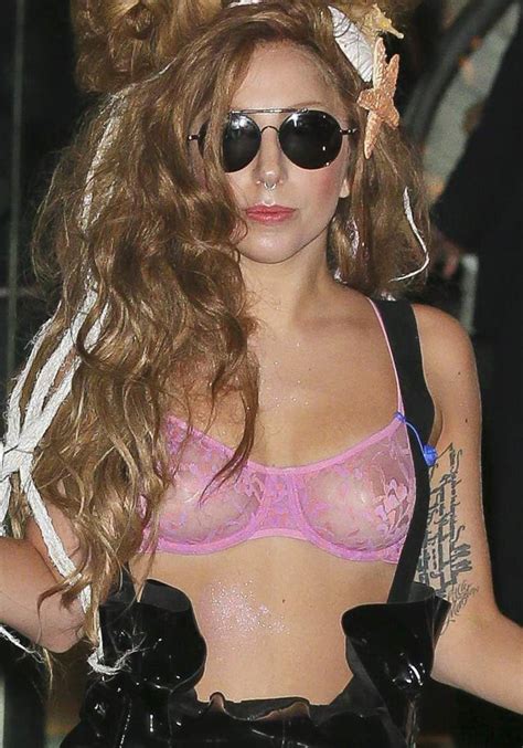 Lady Gaga In A See Through Bra 26 Pics Xhamster