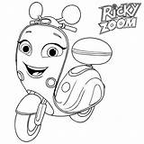 Ricky Coloriage Stampare Cartonionline Dibujo Dirt Xcolorings sketch template