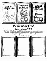 Lds Helaman Primary Nephi sketch template