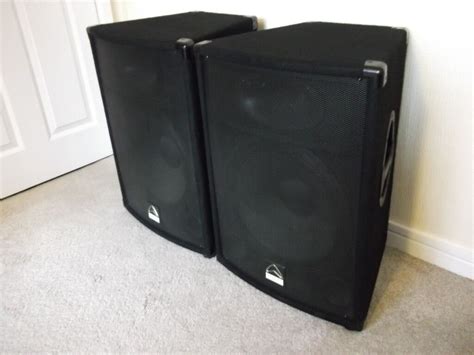 pair  wharfedale pro svp  full range passive  djpa discokaraoke speakers  stoke