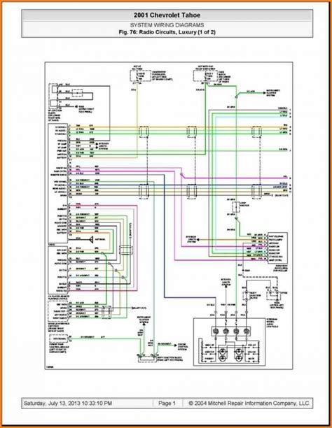 silverado tail light wiring diagram