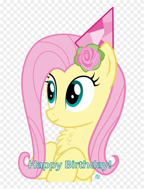 comments happy birthday fluttershy hd png