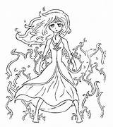 Flame Princess Pages Coloring Adventure Time Deviantart Template sketch template