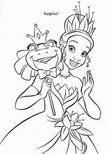 Princess Coloring Tiana Pages Disney Color Getcolorings Fresh sketch template