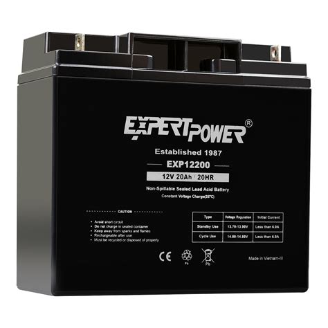 expertpower exp  volt  ah rechargeable battery walmartcom
