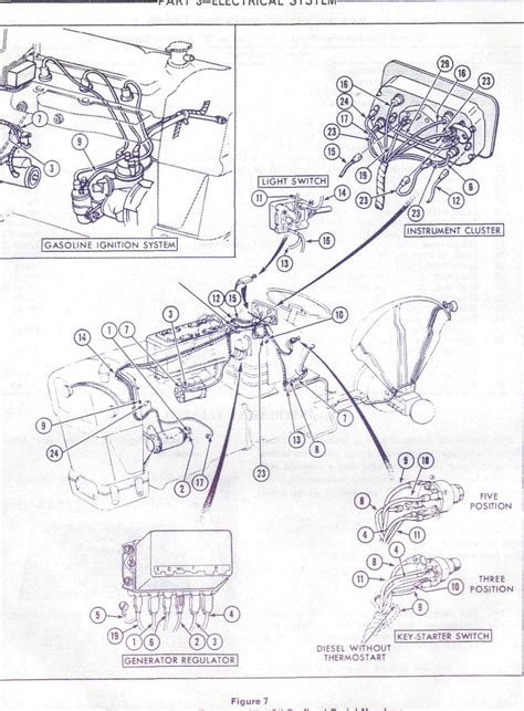 ford tractor ignition switch wiring diagrams justanswer