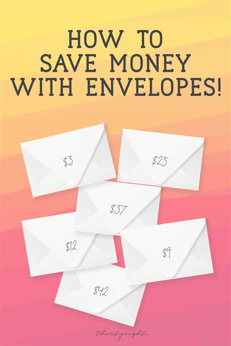 pros save    year  envelopes saving money budget