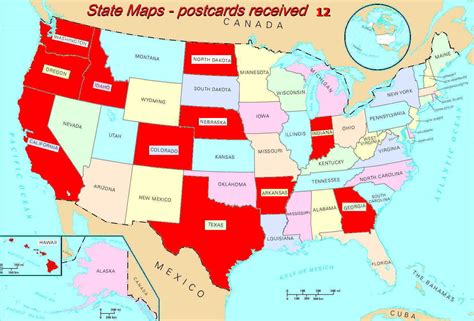 scriptors postcards state maps