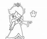 Rosalina Coloring Pages Princess Mario Daisy Paper Because Winn Peach Drawing Dixie Print Baby Printable Friends Getcolorings Getdrawings Popular Color sketch template