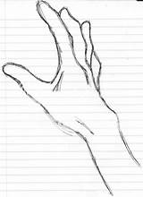 Reaching Hand Sketch Sketches Hands Drawing Template Paintingvalley sketch template
