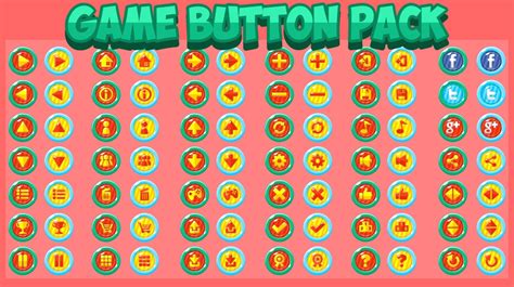 game button pack opengameartorg