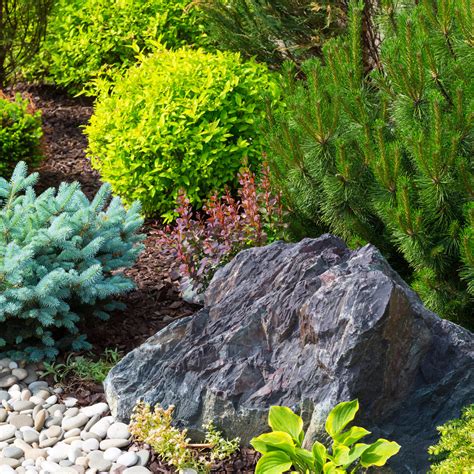 landscape boulders guide enhance  yard  decorative boulders