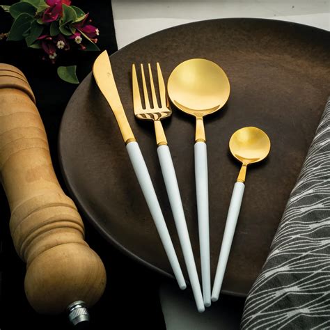 viola candescent cutlery set viola luxury tableware glassware