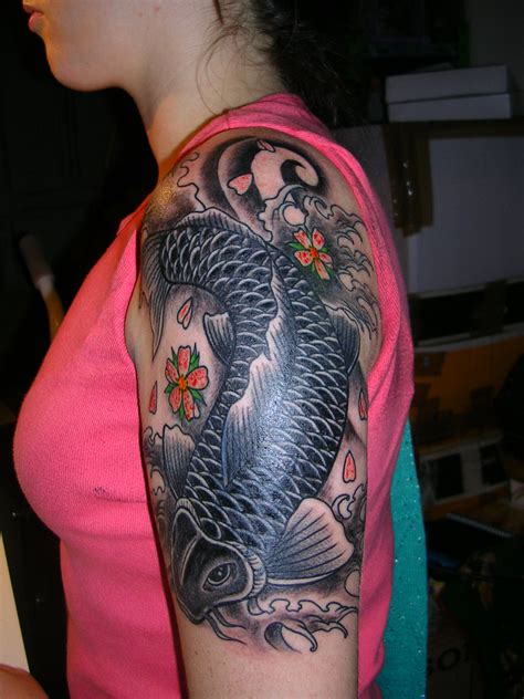 amazing animal koi fish tattoos  arm ideas