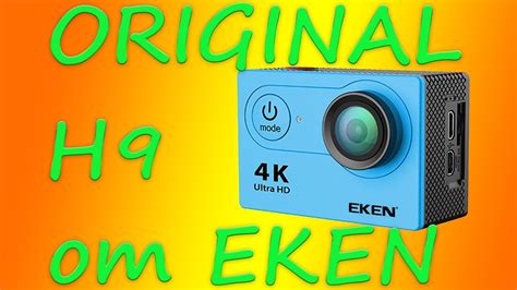 Original Eken H9 New Camera 4k Ultra Hd Youtube