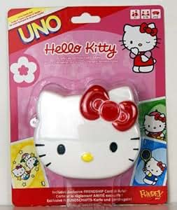 amazoncom uno  kitty uno special edition card game toys games