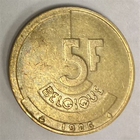 belgium belgie belgique  franc coin belgium coin   ebay