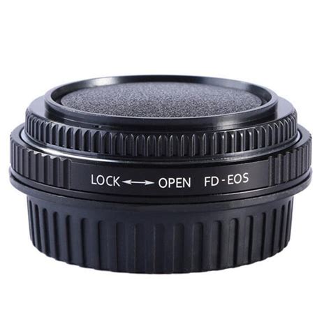 for fd eos fd canon fd lens adapter ring with optical glass focus