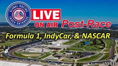 Nascar F1 And Indycar Post Race Grid Live Youtube