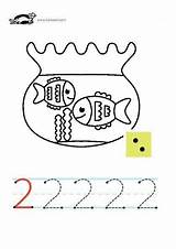 Coloring Numbers Pages Activities Kids Enblog Raste Printable Krokotak Print Tracing sketch template