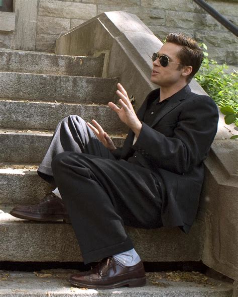 brad pitt  black  benjamin button bamf style