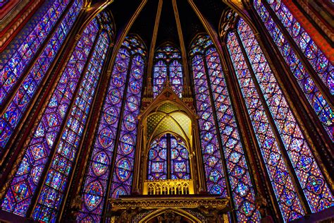 stained glass  sainte chapelle  paris rtravel