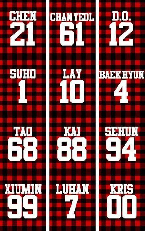 exo   favorite number   luhan sweet fellow exo    kai  baby whos
