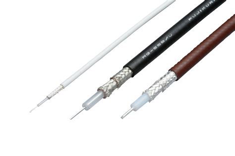 rg type high frequency coaxial cable fujikura misumi