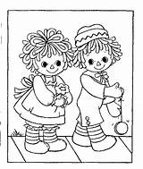 Ann Raggedy Coloring Pages Andy Choose Board Getdrawings sketch template